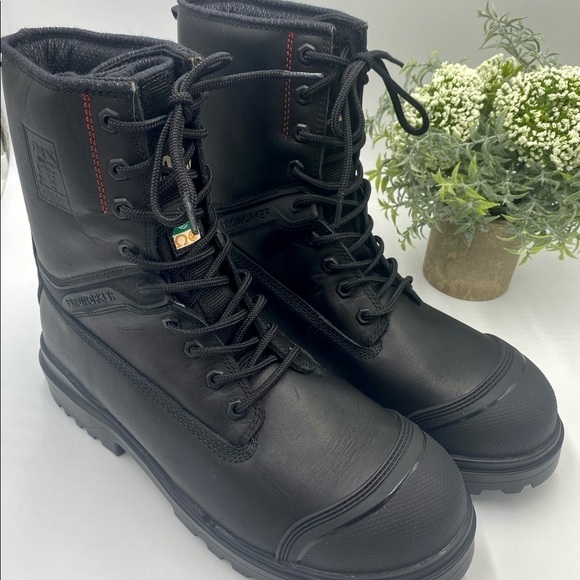 Kodak Proworker Black Work Boot (0A4NK3BLK) Oil & Slip Resistant NWOT Sz 8.5-9